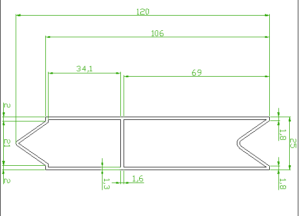 aluminum side board