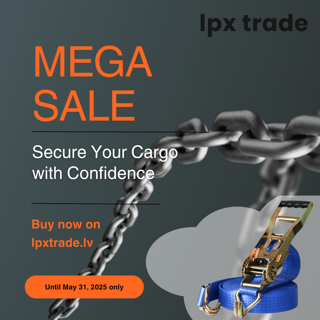 Spring Sale – Up to 31 May | LPX Trade – Cargo Securing Equipment Discount