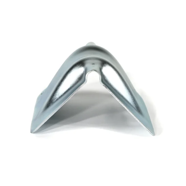Steel Corner protector preventing strap damage during truck transport