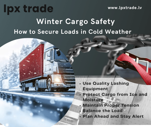 Winter Cargo Safety How to Secure Loads in Cold Weather