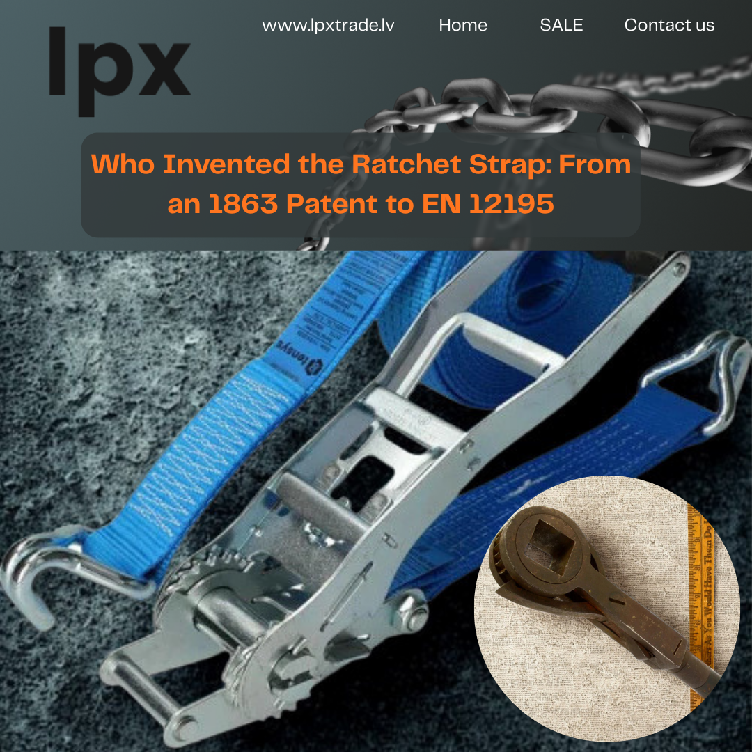 Who Invented the Ratchet Strap From an 1863 Patent to EN 12195